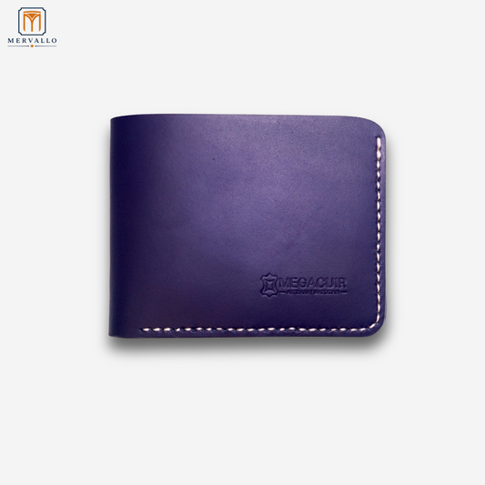 portefeuille en cuir fait main